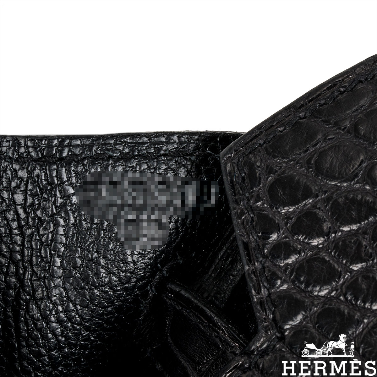 Hermès Birkin 25 Noir (Black) Touch Novillo Alligator Mississippi Liss —  The French Hunter